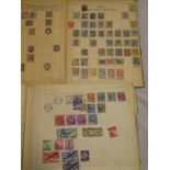 Two albums containing a selection of mixed World stamps including early examples