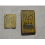 Two old miniature books including The Miniature History of England by Goode Brothers and The Book