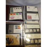 Two albums containing a collection of GB first day covers 1964 - 1979 etc