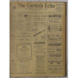 A bound volume of the Cornish Echo with Falmouth & Penryn Times January 5th 1945 - December 28th