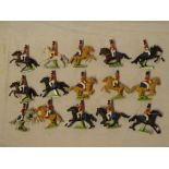 Fifteen Britains Napoleonic British mounted Life Guards