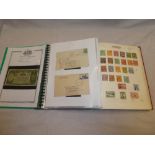 An album containing a collection of Australia stamps and one other folder of various Australia