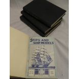 Four bound volumes of Ships and Ship Models Magazine September 1931-November 1935
