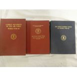 Three United States Air Force volumes including Combat Squadrons of the Air Force WW2;
