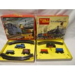 Tri-ang OO gauge - RS.70 Dockmaster clockwork train set in original box and RS.