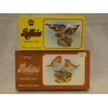 Two Airfix unmade boxed bird kits - Robins/Bullfinches (2)