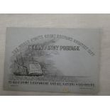 A Victorian "Ocean Penny Post" illustrated envelope by Gilpin ,