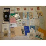 A box of philatelic literature including Paquebot marks of the Americas,