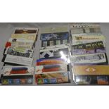 Fourty-one GB stamp presentation packs 1985-1992