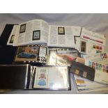 Two albums of Auto 100 car related first day covers and postal covers,
