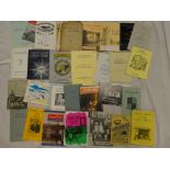 A selection of Cornish pamphlets including the St Ives Society of Artists 1982 catalogue,