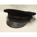 An original blue cloth peaked cap from R.M.S.