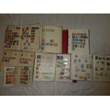 Eight various albums of mixed World stamps including Germany,