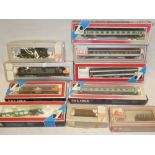 Lima OO gauge - boxed GWR 2-6-2 locomotive, boxed diesel Railfreight locomotive,