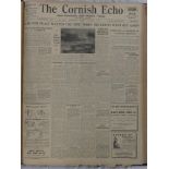A bound volume of the Cornish Echo with Falmouth & Penryn Times January 3rd 1947 - December 26th