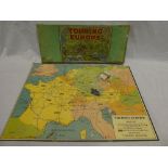 A pre-War Geographia Ltd Touring Europe board game complete in original box
