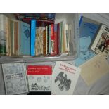 A box of philatelic books including England's Postal History, Cape of Good Hope,