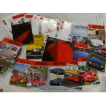 A Ferrari 360 Modena sales brochure, various Ferrari quarterly journals,