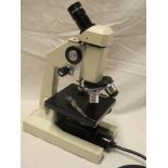 A good quality modern monocular compound microscope