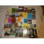 Various Cornish pamphlets and volumes including the Cornwall Village Book, Cornwall's Central Mines,