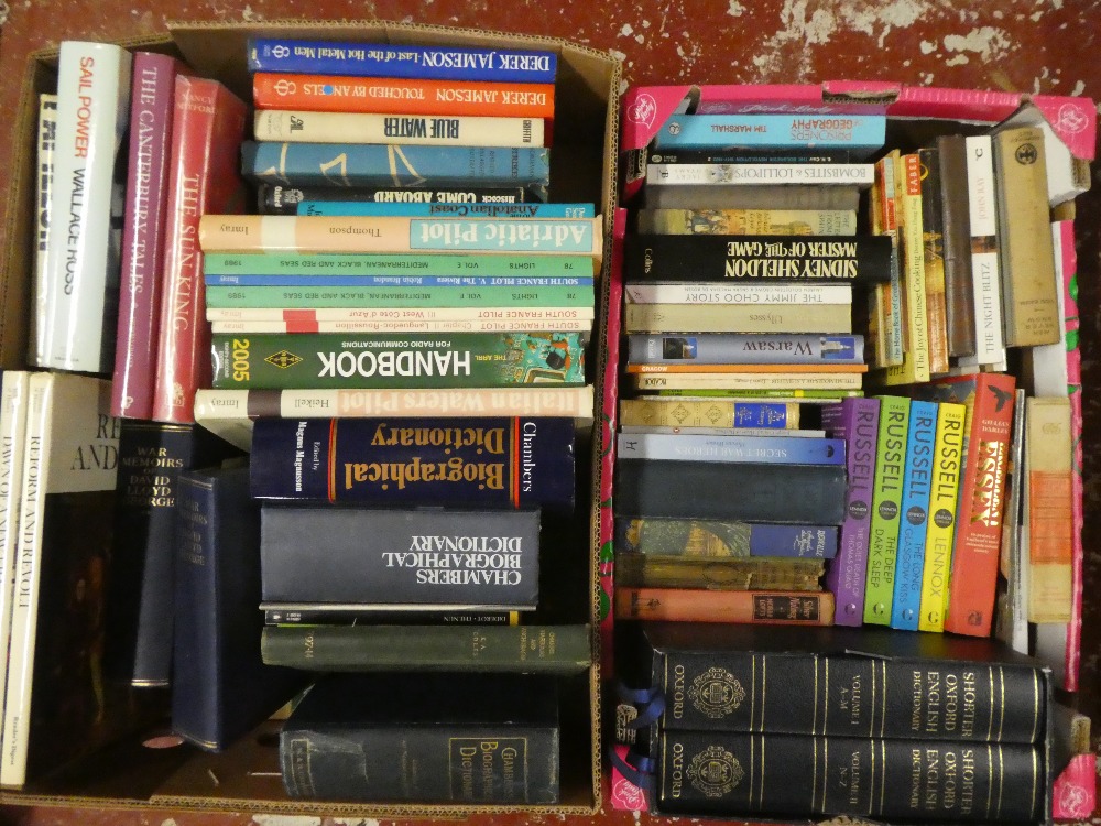 Ten boxes of miscellaneous books - novels, topographical, - Image 4 of 5