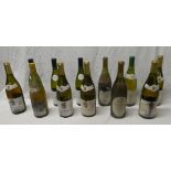 Twelve bottles of white wine including 4 x 2002 Chablis Premiere Cru,