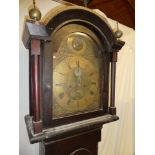 A late 18th/ early 19th Century Cornish longcase clock by William Petherick of St. Austle (St.