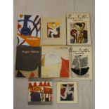 Roger Hilton - Eight various volumes including Roger Hilton - The Figured Language of Thought by