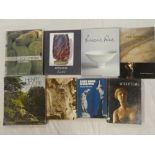 Nine various sculpture and art volumes including Henry Moore on Sculpture,