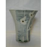 A St Ives Studio pottery tapered vase by John Bedding,