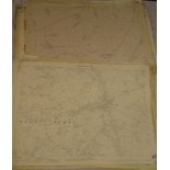 A Collection of approx 150 various OS maps of areas in Cornwall,