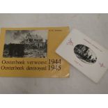 A set of ten real photographs of Oosterbeek September 1944 in original envelope presented by the