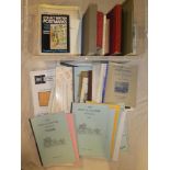 A large selection of philatelic books, journals, postal history annuals,