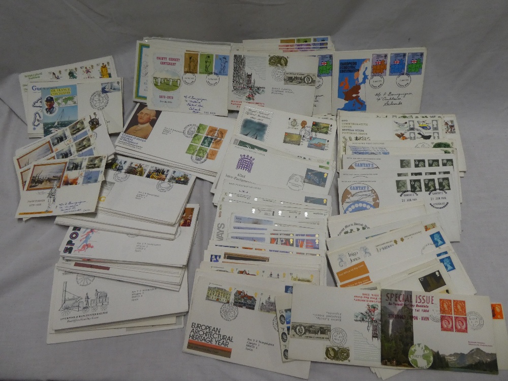 A collection of over 200 GB first day covers,