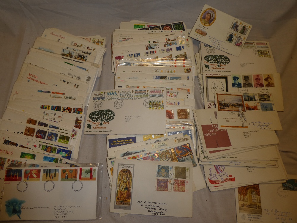 A collection of over 300 GB first day covers,