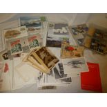 A selection of Finland stamped maxi cards, postal museum cards,
