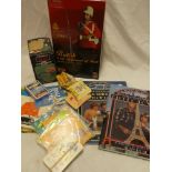A Dragon action figure boxed Rorke's Drift soldier, "Build Your Own" town of London, games,