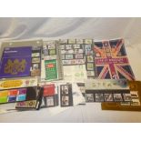 A selection of GB collector's year packs for 1967, 1969, 1979, 1980, 1981, 1982,