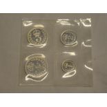 A 1994 silver four-piece Maundy coin set (from Truro)