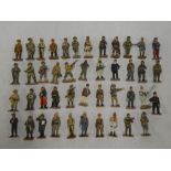 A selection of Del Prado painted metal soldier figures