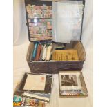 A large selection of mixed World stamps in small albums, stock books, loose stamps, covers,