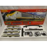 Hornby OO gauge - Eurostar train set in original box