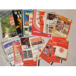 A selection of Manchester United official magazines,