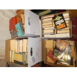 A large selection of various paperback volumes, modern first editions, novels,