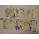 A selection of British Commonwealth KGVI and KEII postal history and covers