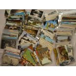 a selection of various postcards including Cornish, West Country,