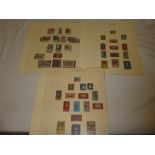 Three album pages of Cyprus stamps including 1966 set to £1 mint and used and 1977
