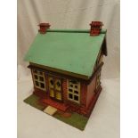 An old wooden dolls house,