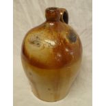 A 19th Century two gallon stoneware flagon by Stephens & Co Penzance,