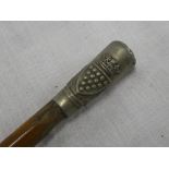 An Ordinary Ranks swagger stick of the 2nd DCLI with nickel top